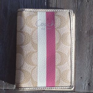 Coach Passport Holder